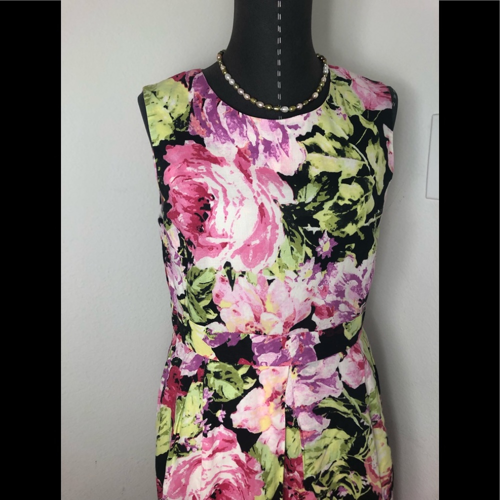 Floral Dress By Helene Berman London